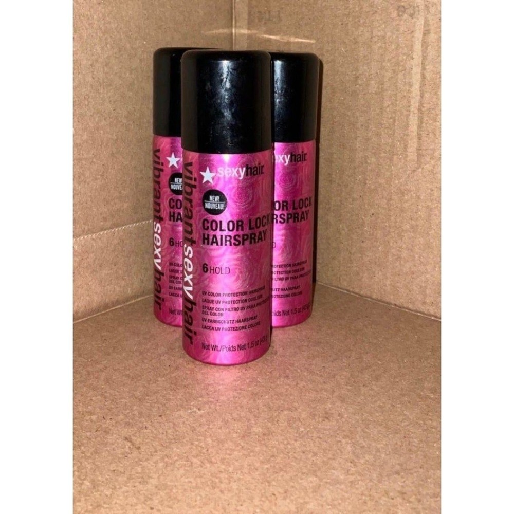 Sexy‎ hair vibrant sexy hair color lock hairspray hair care rose travel